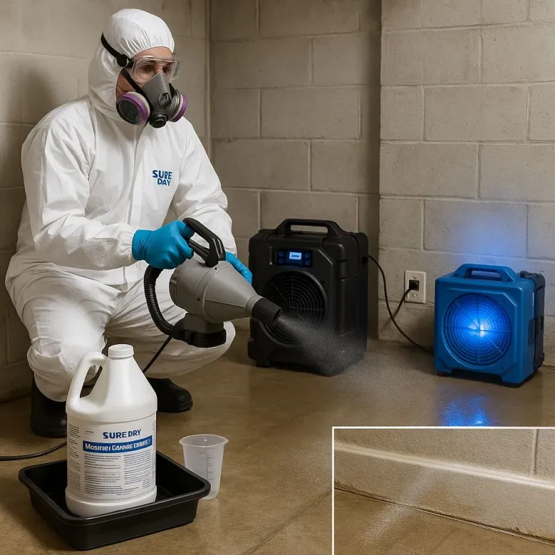 Sanitization and Odor Removal process in Ackerman, MS