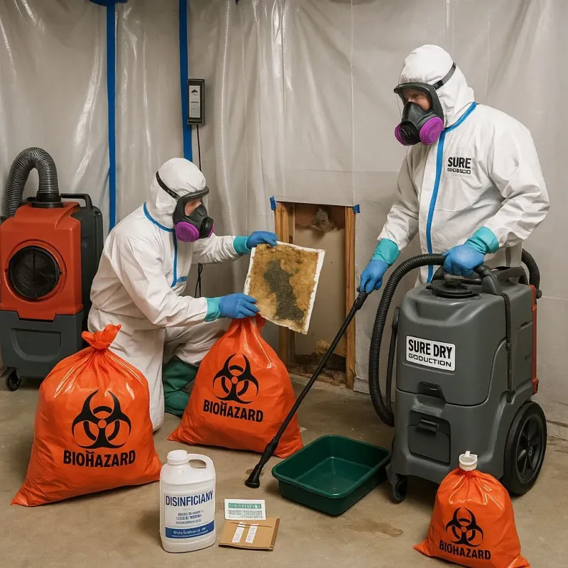 Contaminated Water Handling Protocols process in Ackerman, MS