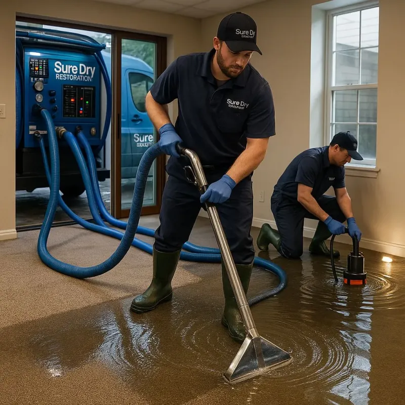 Water Extraction and Removal process in Ackerman, MS